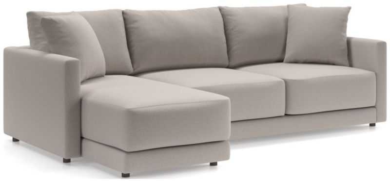 Gather Deep 2-Piece Apartment Sectional Sofa with Left-Arm Chaise - image 0 of 15