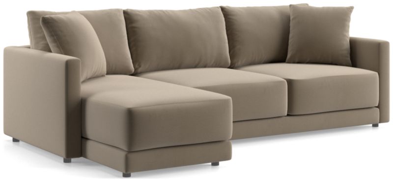 Gather Deep 2-Piece Apartment Sectional Sofa with Left-Arm Chaise - image 0 of 15