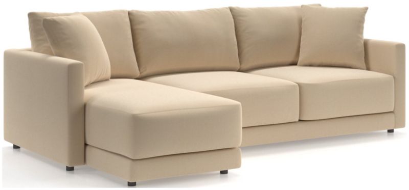 Gather Deep 2-Piece Apartment Sectional Sofa with Left-Arm Chaise - image 0 of 15