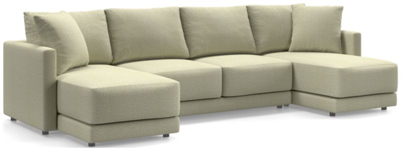 Gather 3-Piece Double Chaise Sectional Sofa - image 0 of 12