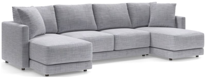 Gather 3-Piece Double Chaise Sectional Sofa - image 0 of 12