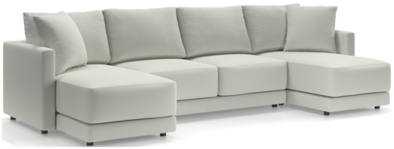 Gather 3-Piece Double Chaise Sectional Sofa - image 0 of 12