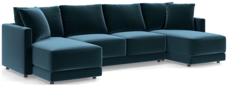 Gather 3-Piece Double Chaise Sectional Sofa - image 0 of 12