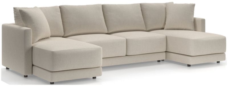 Gather 3-Piece Double Chaise Sectional Sofa - image 0 of 12