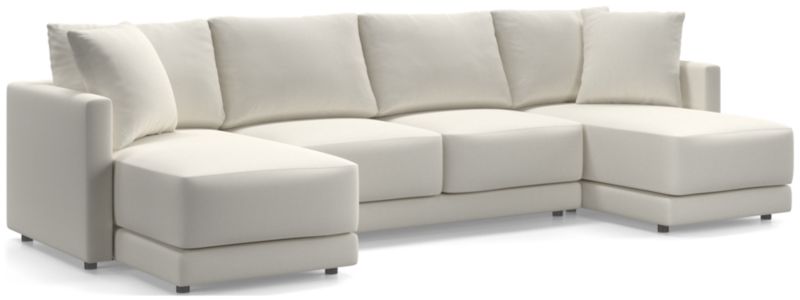 Gather 3-Piece Double Chaise Sectional Sofa - image 0 of 12