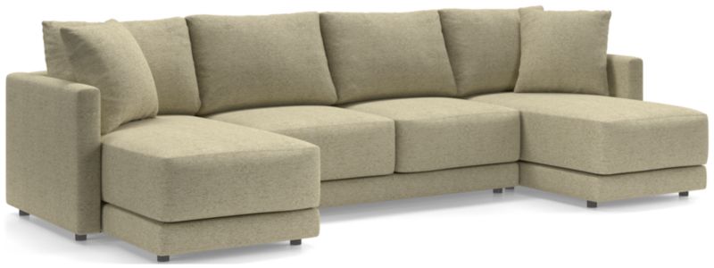 Gather 3-Piece Double Chaise Sectional Sofa - image 0 of 12