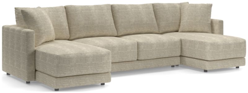 Gather 3-Piece Double Chaise Sectional Sofa - image 0 of 12