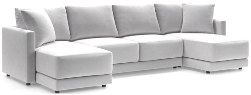 Gather 3-Piece Double Chaise Sectional Sofa - image 0 of 12