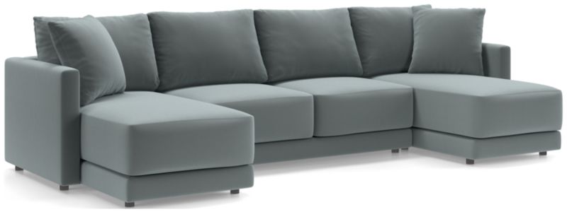 Gather 3-Piece Double Chaise Sectional Sofa - image 0 of 12