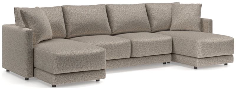 Gather 3-Piece Double Chaise Sectional Sofa - image 0 of 12