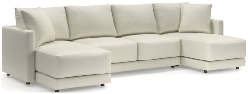 Gather 3-Piece Double Chaise Sectional Sofa - image 0 of 12