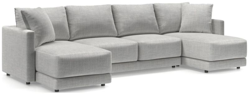 Gather 3-Piece Double Chaise Sectional Sofa - image 0 of 12