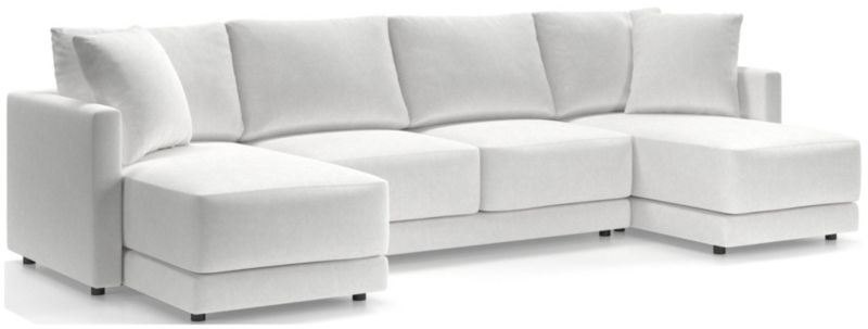 Gather 3-Piece Double Chaise Sectional Sofa - image 0 of 12