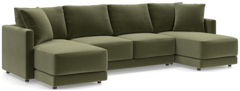 Gather 3-Piece Double Chaise Sectional Sofa - image 0 of 12