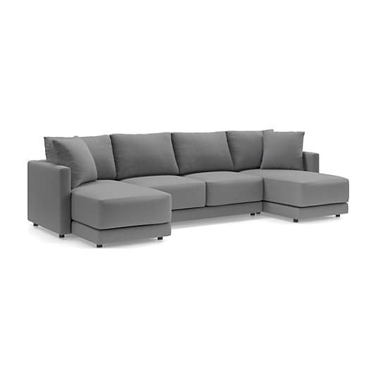 Gather 3-Piece Double Chaise Sectional Sofa