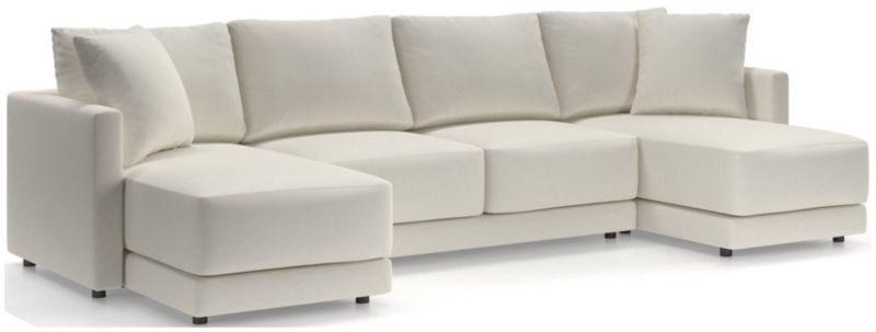 Gather 3-Piece Double Chaise Sectional Sofa - image 0 of 12