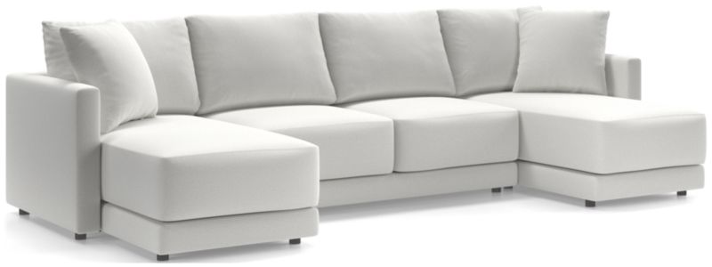 Gather 3-Piece Double Chaise Sectional Sofa - image 0 of 12