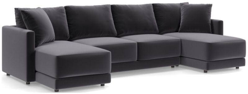 Gather 3-Piece Double Chaise Sectional Sofa - image 0 of 12