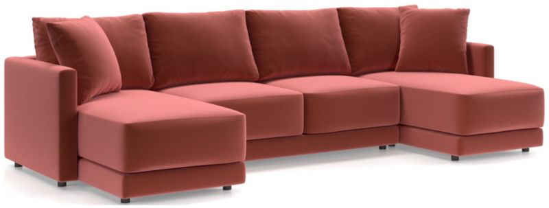 Gather 3-Piece Double Chaise Sectional Sofa - image 0 of 12