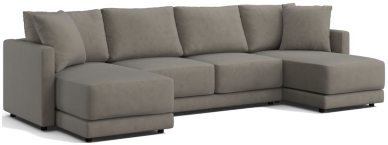 Gather 3-Piece Double Chaise Sectional Sofa - image 0 of 12