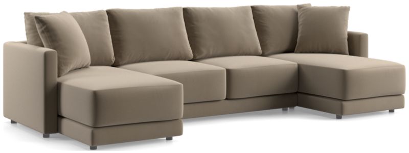 Gather 3-Piece Double Chaise Sectional Sofa - image 0 of 12