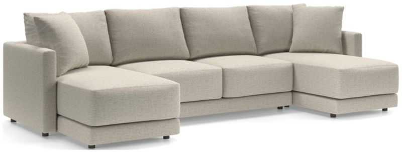 Gather 3-Piece Double Chaise Sectional Sofa - image 0 of 12