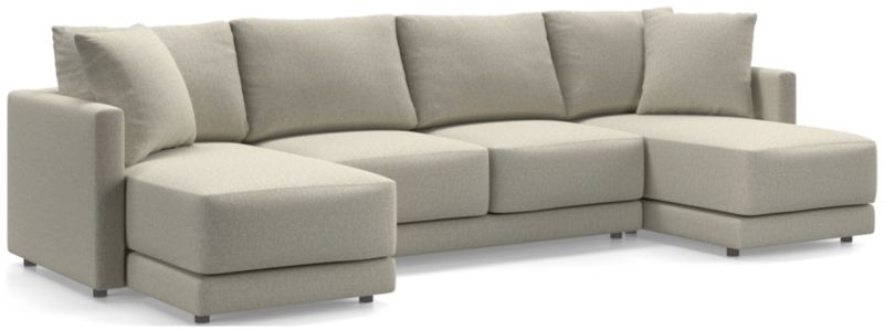 Gather 3-Piece Double Chaise Sectional Sofa - image 0 of 12