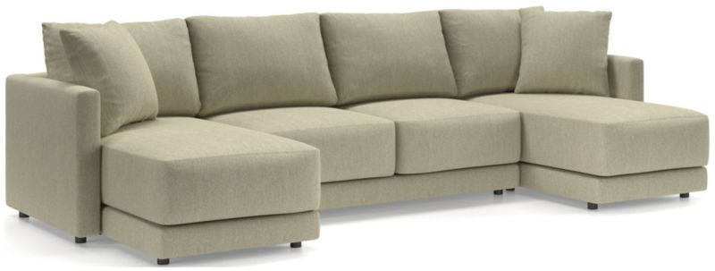 Gather 3-Piece Double Chaise Sectional Sofa - image 0 of 12