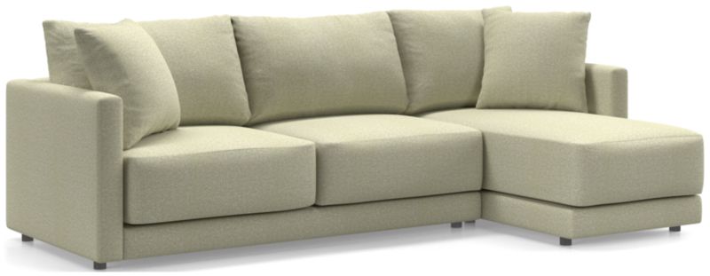 Gather 2-Piece Apartment Sectional Sofa with Right-Arm Chaise - image 0 of 12