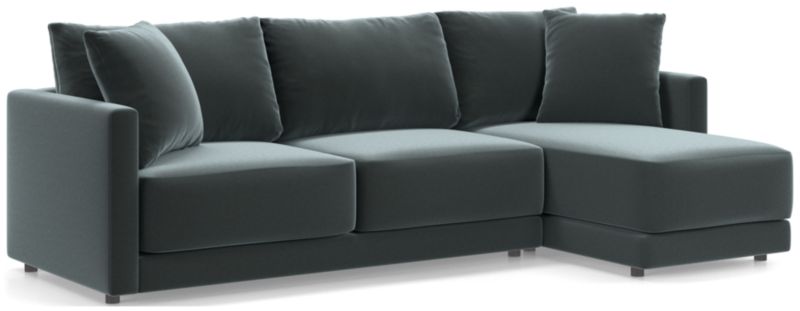 Gather 2-Piece Apartment Sectional Sofa with Right-Arm Chaise - image 0 of 12