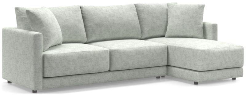 Gather 2-Piece Apartment Sectional Sofa with Right-Arm Chaise - image 0 of 12