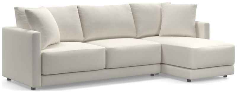 Gather 2-Piece Apartment Sectional Sofa with Right-Arm Chaise - image 0 of 12