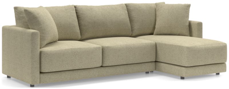 Gather 2-Piece Apartment Sectional Sofa with Right-Arm Chaise - image 0 of 12