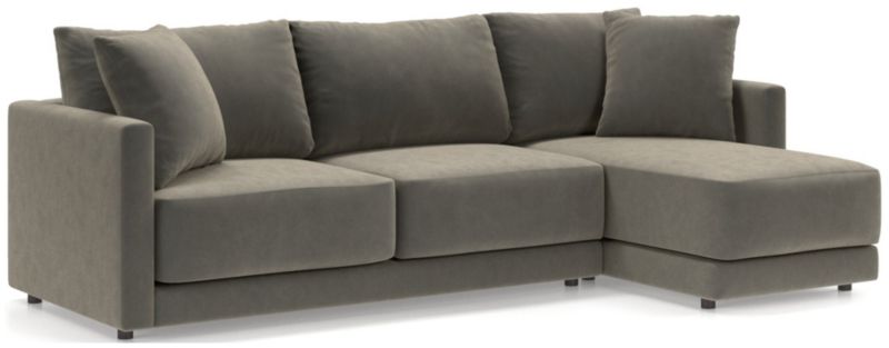 Gather 2-Piece Apartment Sectional Sofa with Right-Arm Chaise - image 0 of 12