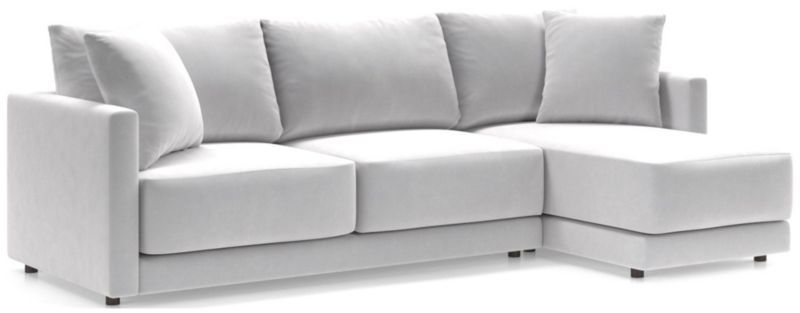 Gather 2-Piece Apartment Sectional Sofa with Right-Arm Chaise - image 0 of 12