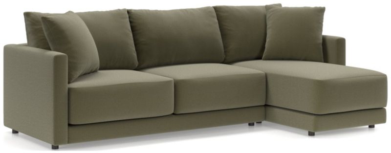 Gather 2-Piece Apartment Sectional Sofa with Right-Arm Chaise - image 0 of 12