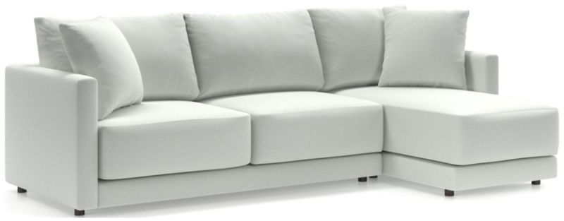 Gather 2-Piece Apartment Sectional Sofa with Right-Arm Chaise - image 0 of 12