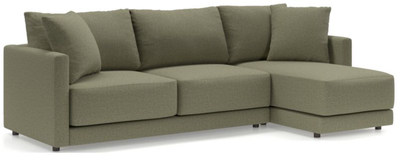 Gather 2-Piece Apartment Sectional Sofa with Right-Arm Chaise - image 0 of 12