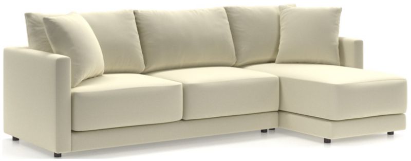 Gather 2-Piece Apartment Sectional Sofa with Right-Arm Chaise - image 0 of 12