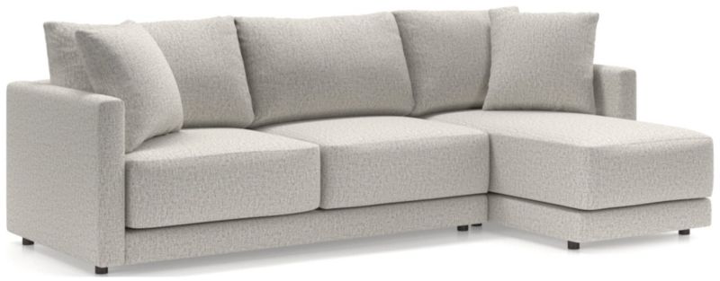 Gather 2-Piece Apartment Sectional Sofa with Right-Arm Chaise - image 0 of 12