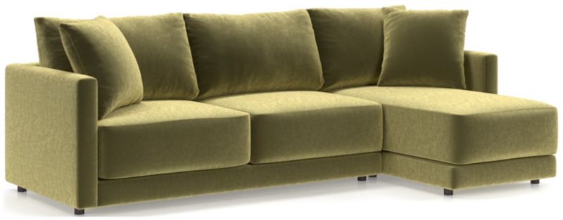 Gather 2-Piece Apartment Sectional Sofa with Right-Arm Chaise - image 0 of 12