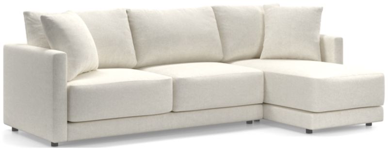 Gather 2-Piece Apartment Sectional Sofa with Right-Arm Chaise - image 0 of 12