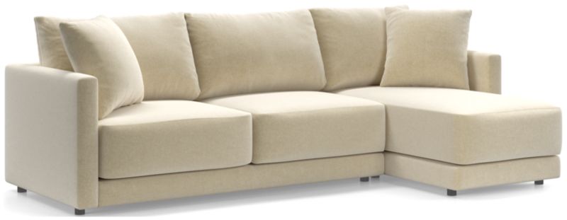 Gather 2-Piece Apartment Sectional Sofa with Right-Arm Chaise - image 0 of 12