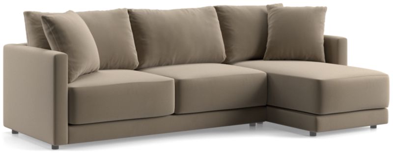 Gather 2-Piece Apartment Sectional Sofa with Right-Arm Chaise - image 0 of 12