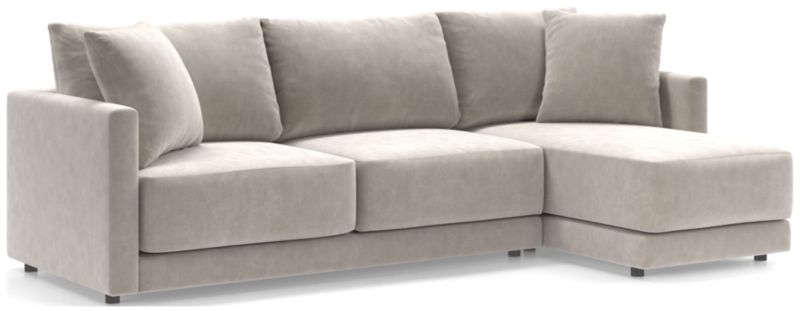 Gather 2-Piece Apartment Sectional Sofa with Right-Arm Chaise - image 0 of 12