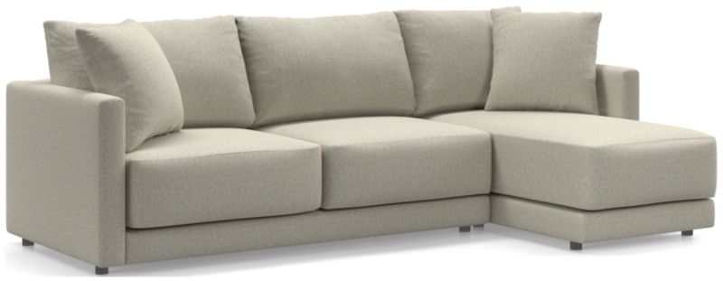 Gather 2-Piece Apartment Sectional Sofa with Right-Arm Chaise - image 0 of 12