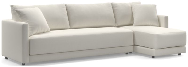 Gather 2-Piece Chaise Bench Sectional Sofa - image 0 of 12