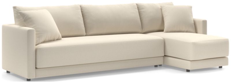 Gather 2-Piece Chaise Bench Sectional Sofa - image 0 of 12