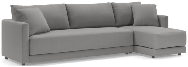 Gather 2-Piece Chaise Bench Sectional Sofa - image 0 of 12