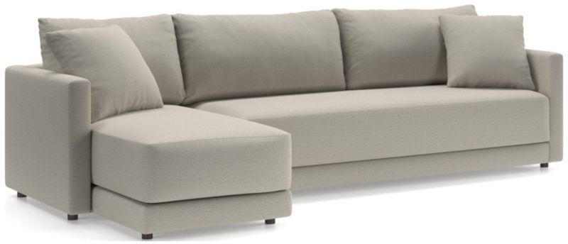 Gather 2-Piece Chaise Bench Sectional Sofa - image 0 of 12